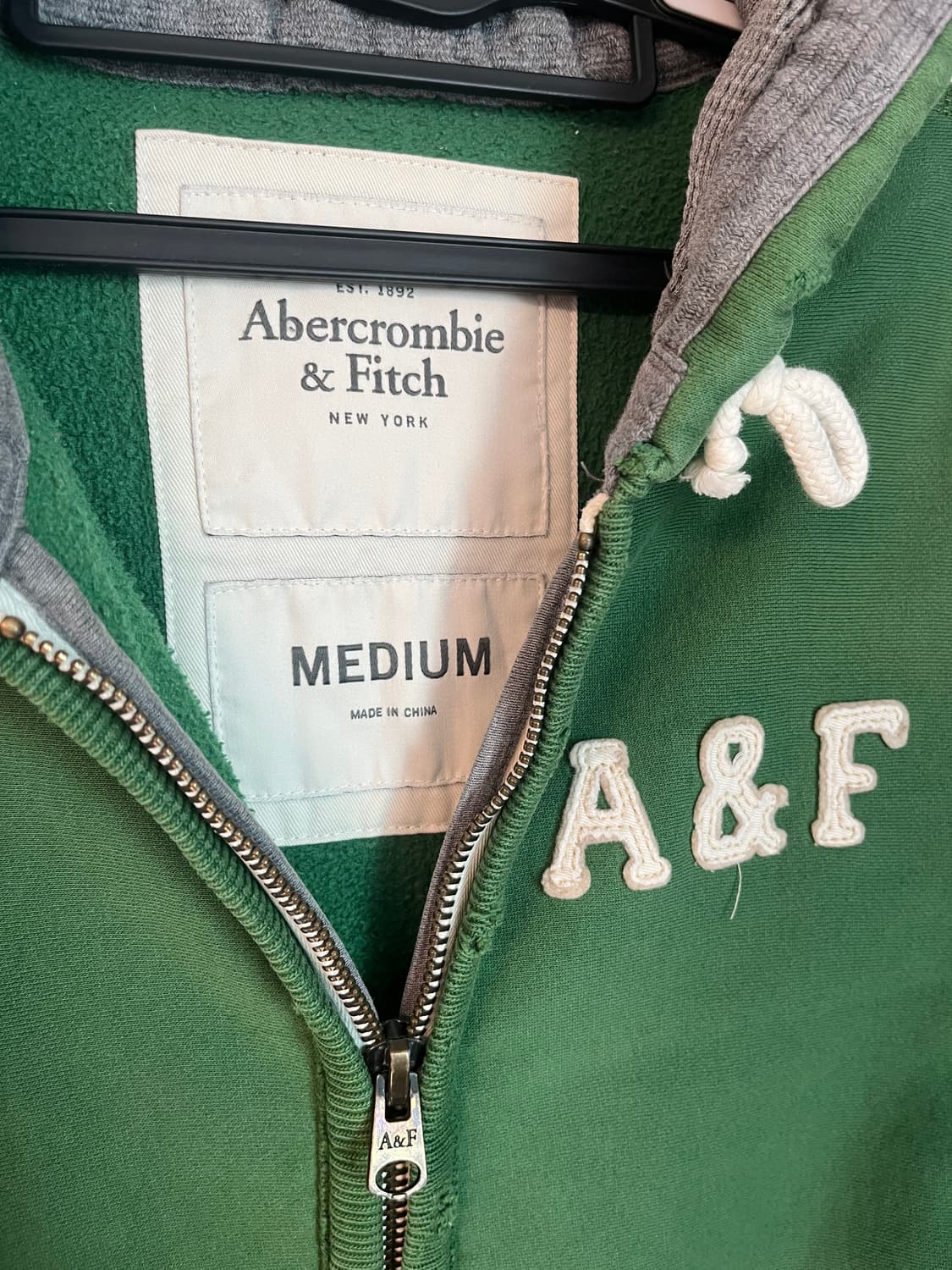 아베크롬비 말차 A&F 후드집업 [M] 상품이미지4