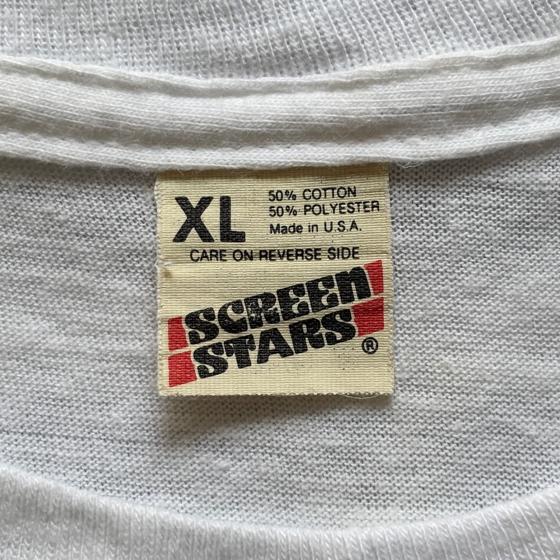 80s 빈티지 Live aid 티셔츠 XL 상품이미지9