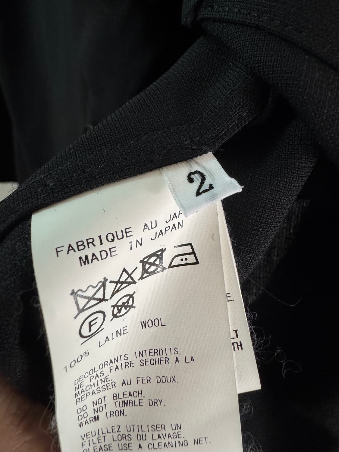 요지야마모토 울 셔츠  상품이미지6