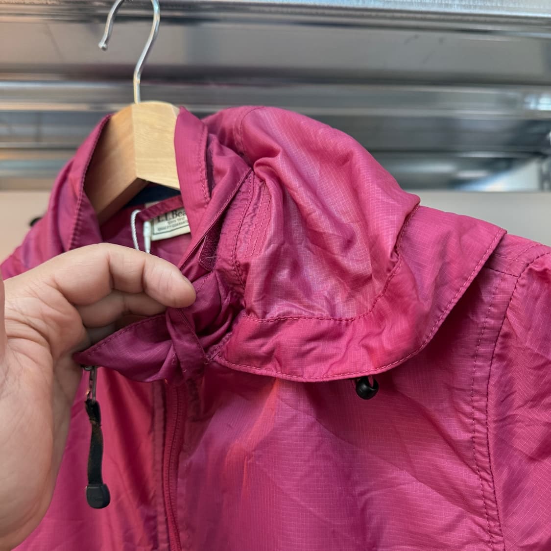 엘엘빈 라이트 나일론 윈드브레이커 상품이미지3