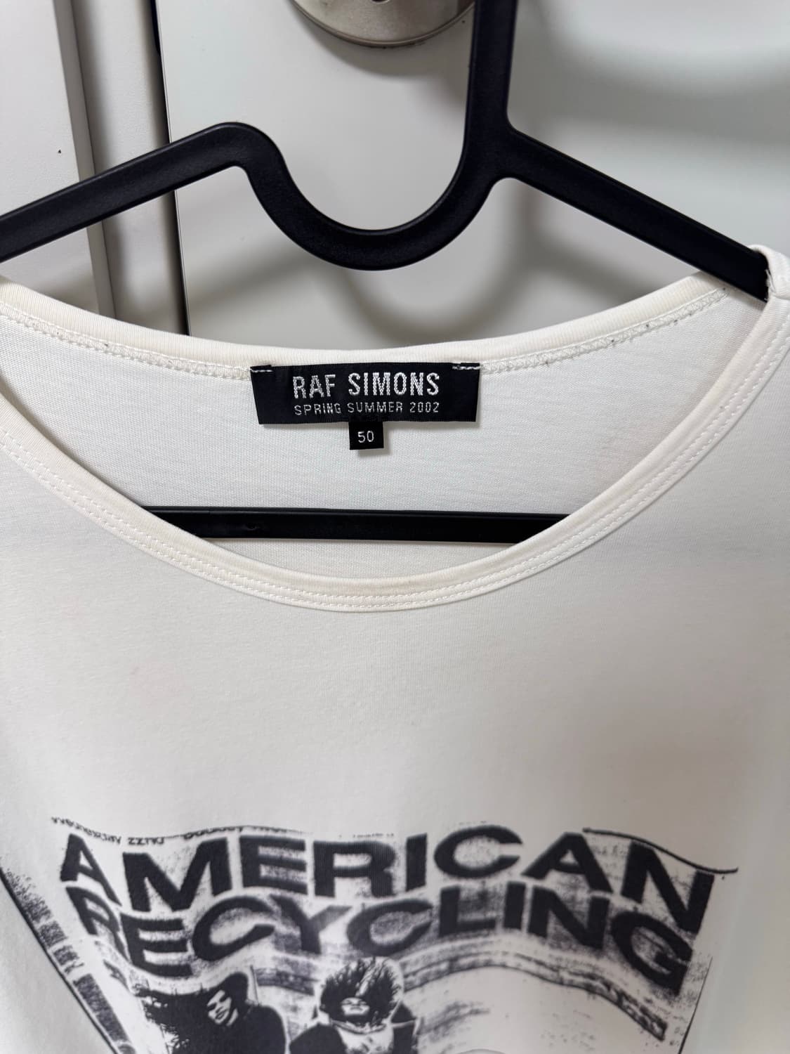 라프시몬스 02SS AMERICAN RECYCLING 반팔 티셔츠 상품이미지7