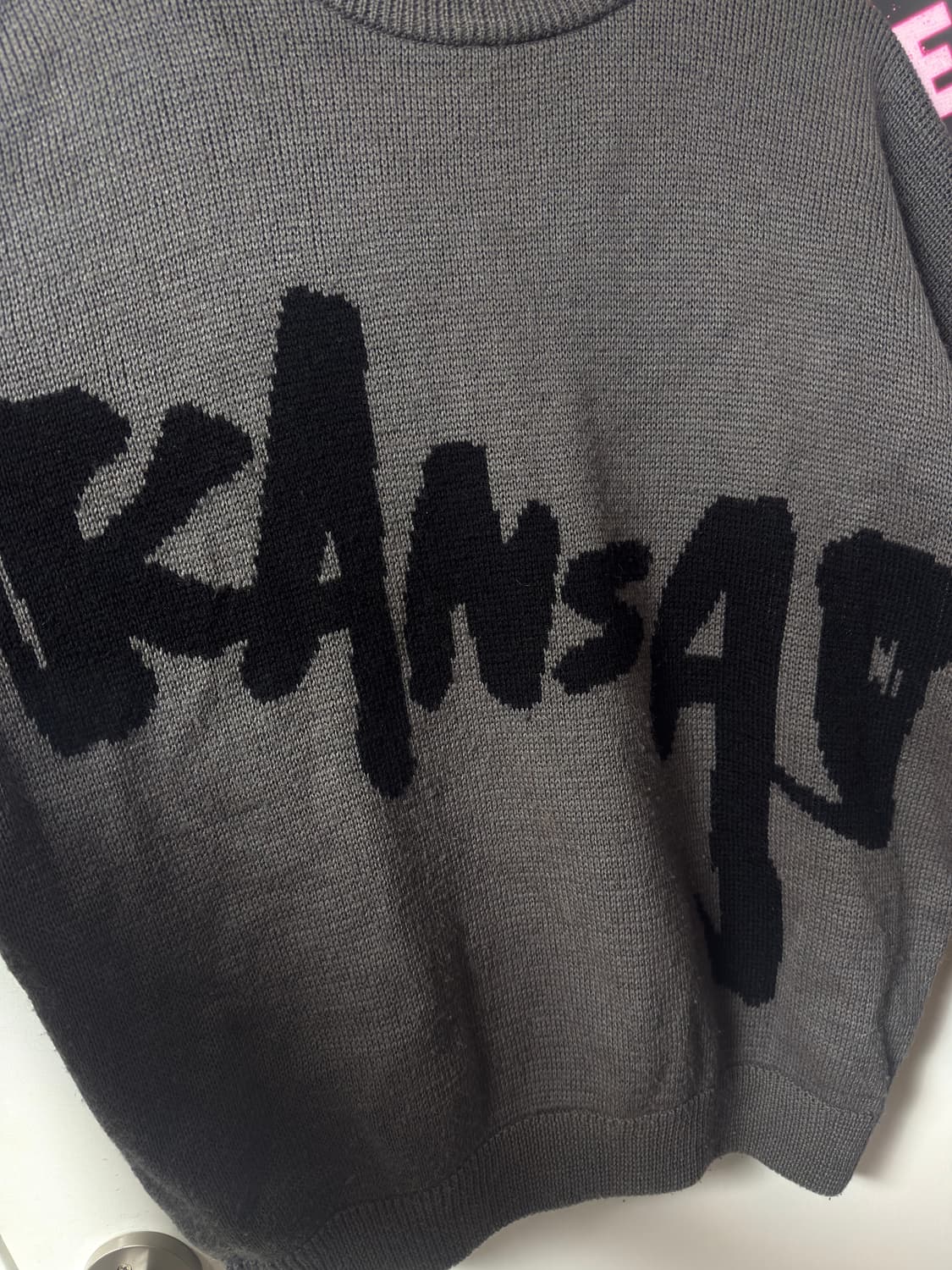 80s-90s 간사이 인터네셔널 빈티지 울 스웨터 상품이미지3