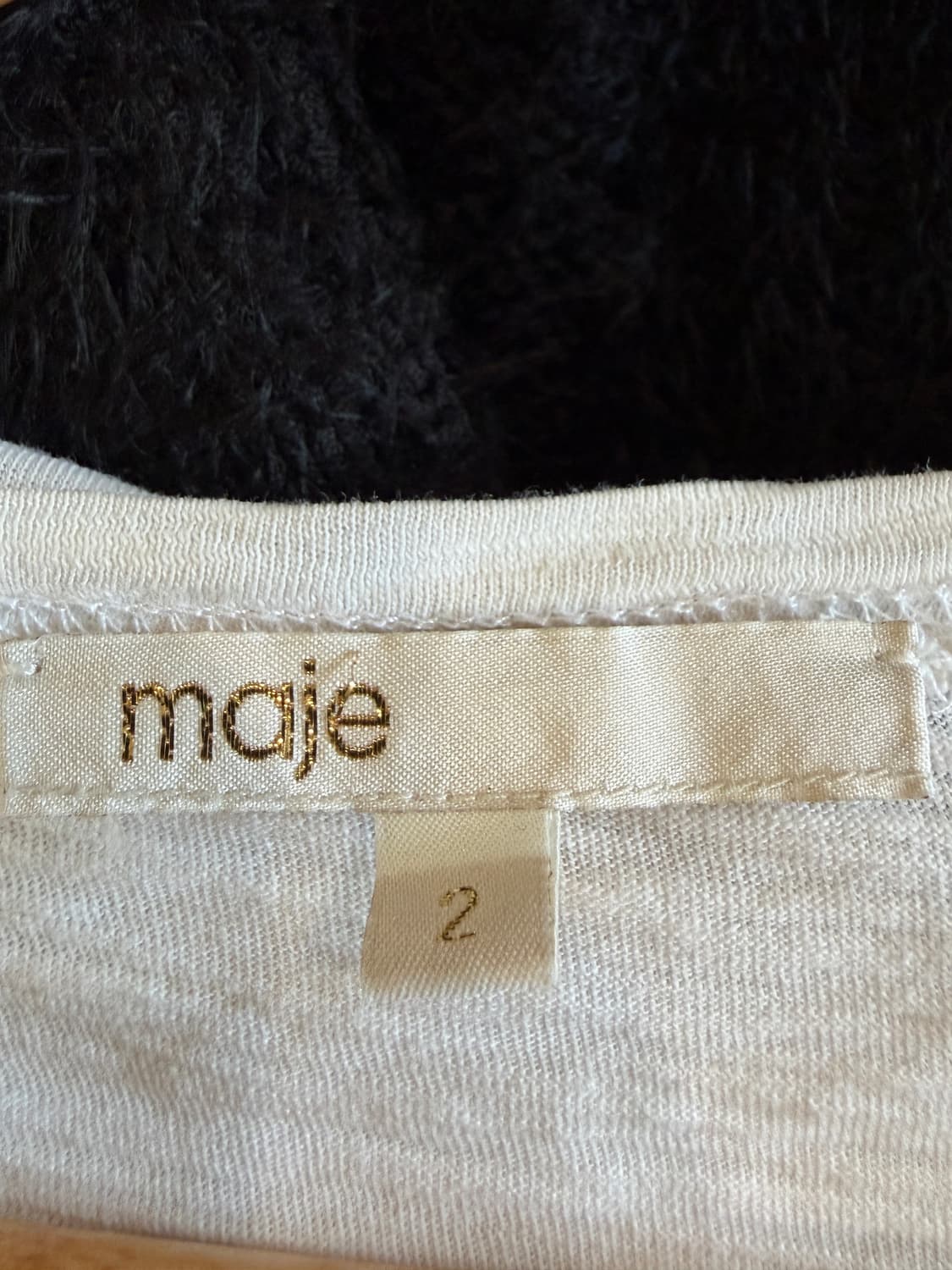maje 마쥬 스터드 반팔 티셔츠 상품이미지5