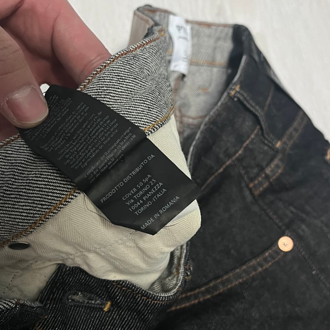 피티제로친퀘 [PT05] 소울 슬림 핏 생지 이태리 데님 상품이미지7