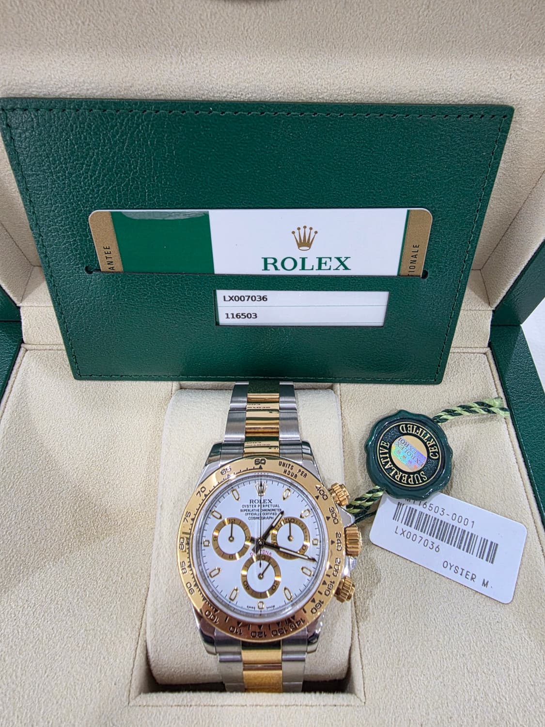 롤렉스 데이토나 콤비 시계 정품 상품이미지1