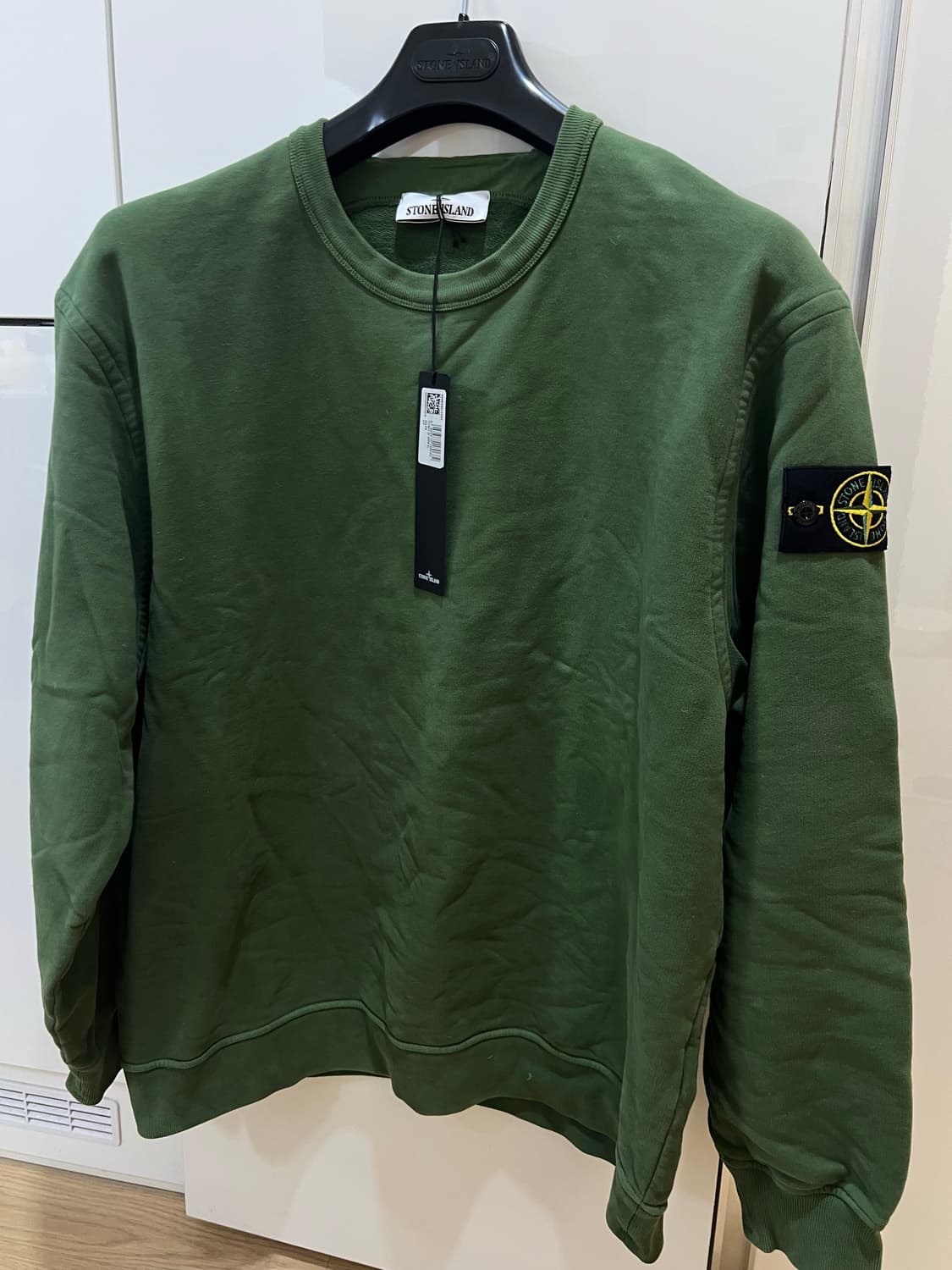 22fw 스톤아일랜드 그린맨투맨 xl (새상품급) 상품이미지1