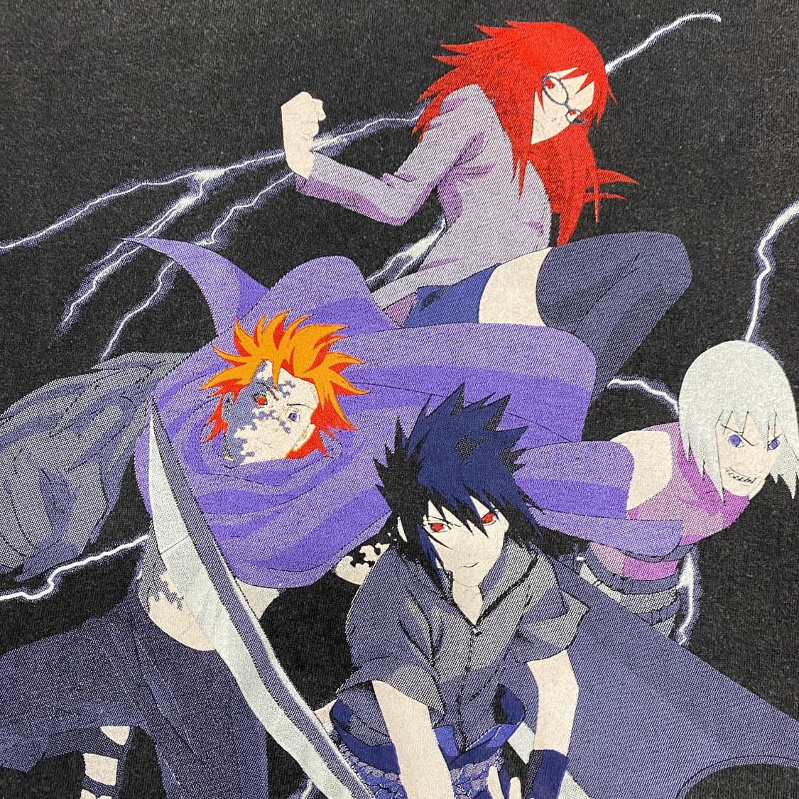 나루토 사스케 부틀렉 애니메이션 티셔츠 상품이미지5