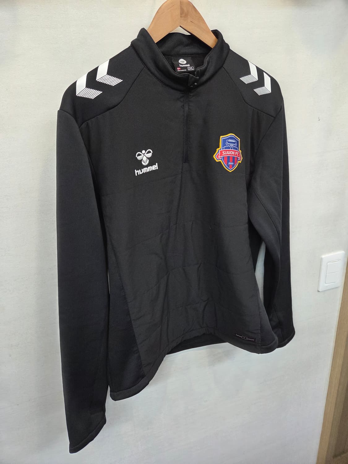 험멜 수원 fc 겨울용 하프집업 드릴탑 xxl 상품이미지6