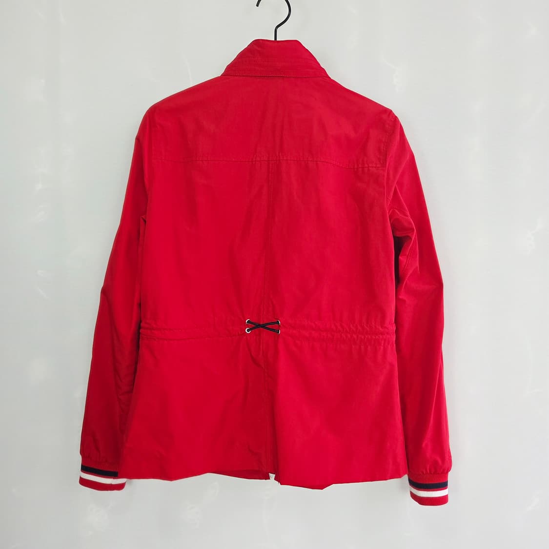 [TOMMY HILFIGER] 타미힐피거 레드 집업 바람막이 자켓 XS 상품이미지2