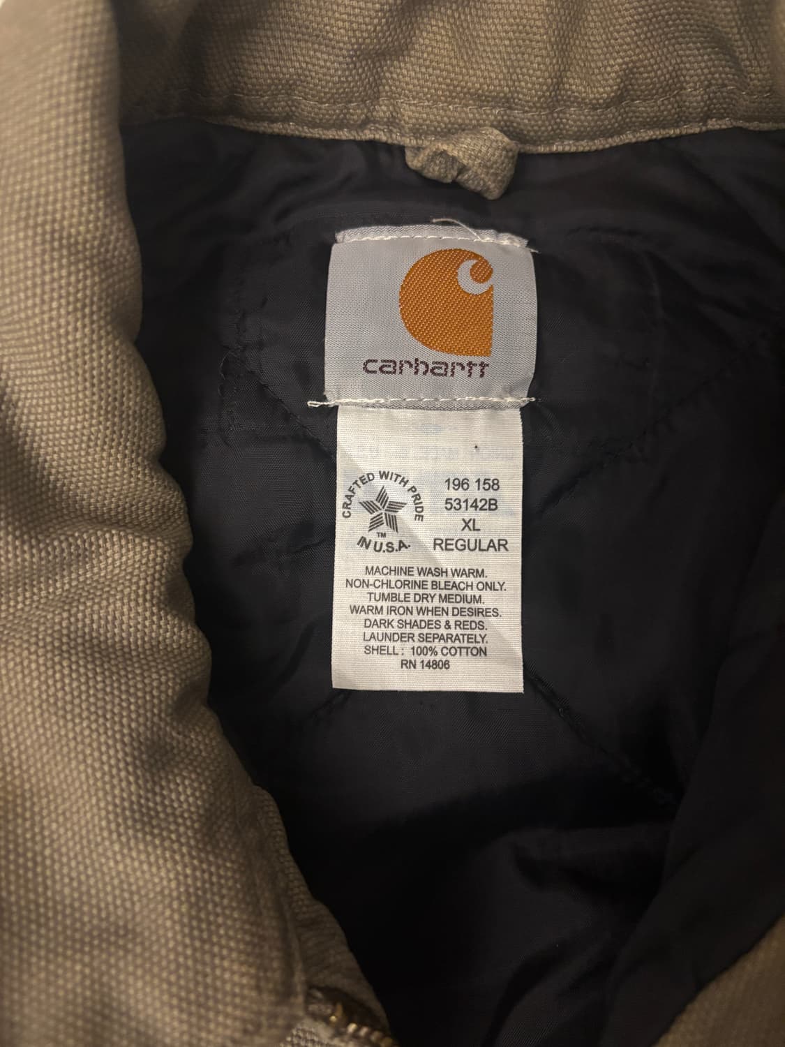 칼하트 빈티지 자켓(XL) 상품이미지2