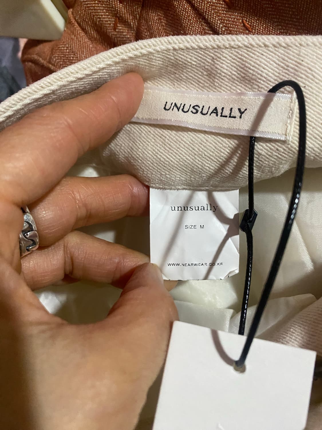 Unusually 플리츠 스커트 M 아이보리 상품이미지7