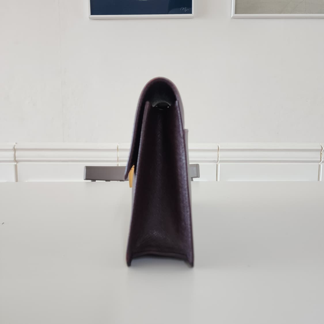 상태양호 루이비통 타이가 세렌가 클러치백 아카주 다크와인 상품이미지3