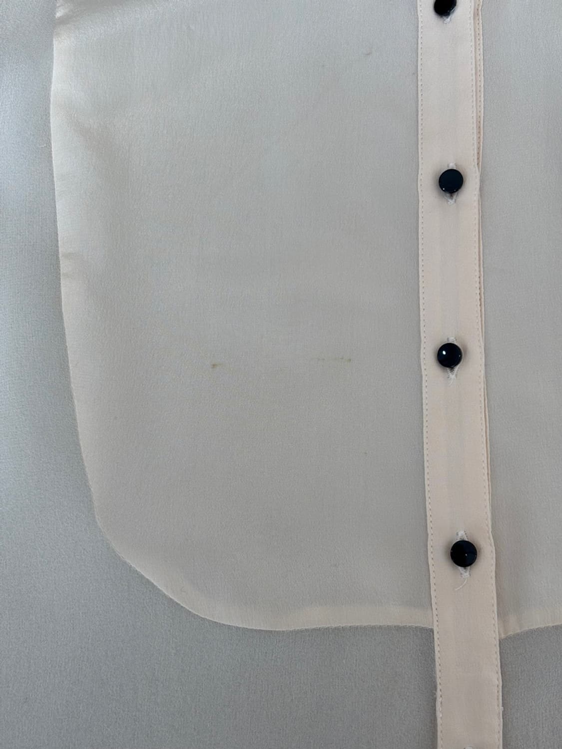 Elizabeth And James Sheer Silk Blouse 상품이미지7
