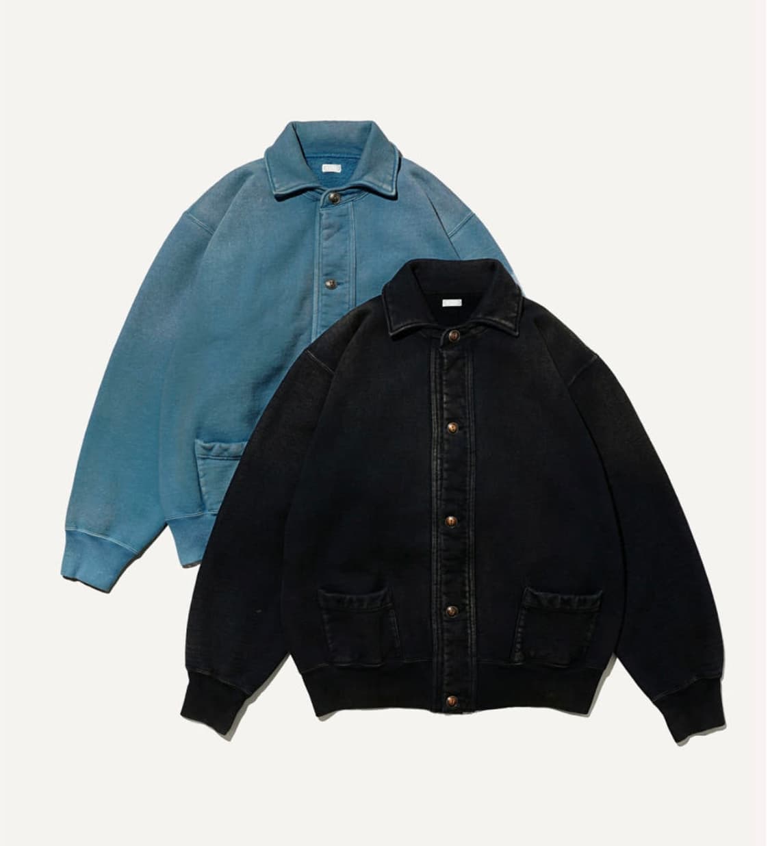 (2) 아프레쎄 25AW 빈티지 스웻 가디건 상품이미지1