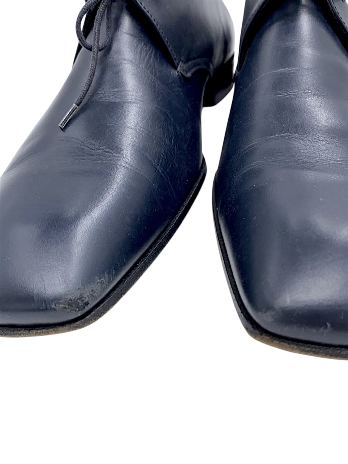 프라다 레더 스퀘어토 더비슈즈 상품이미지5