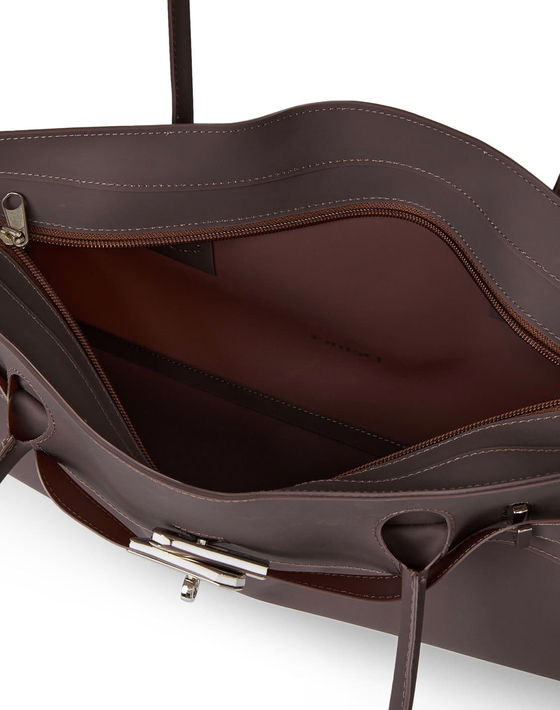 다이닛) JELLY TWO-WAY BAG IN BROWN 상품이미지5