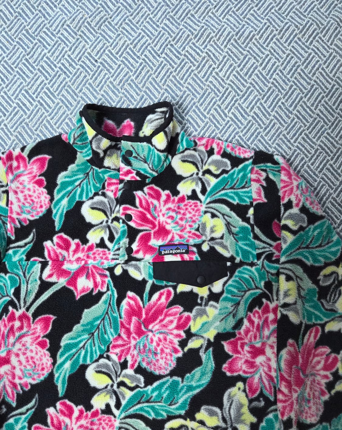 (M)파타고니아 플라워 패턴 신칠라 상품이미지2