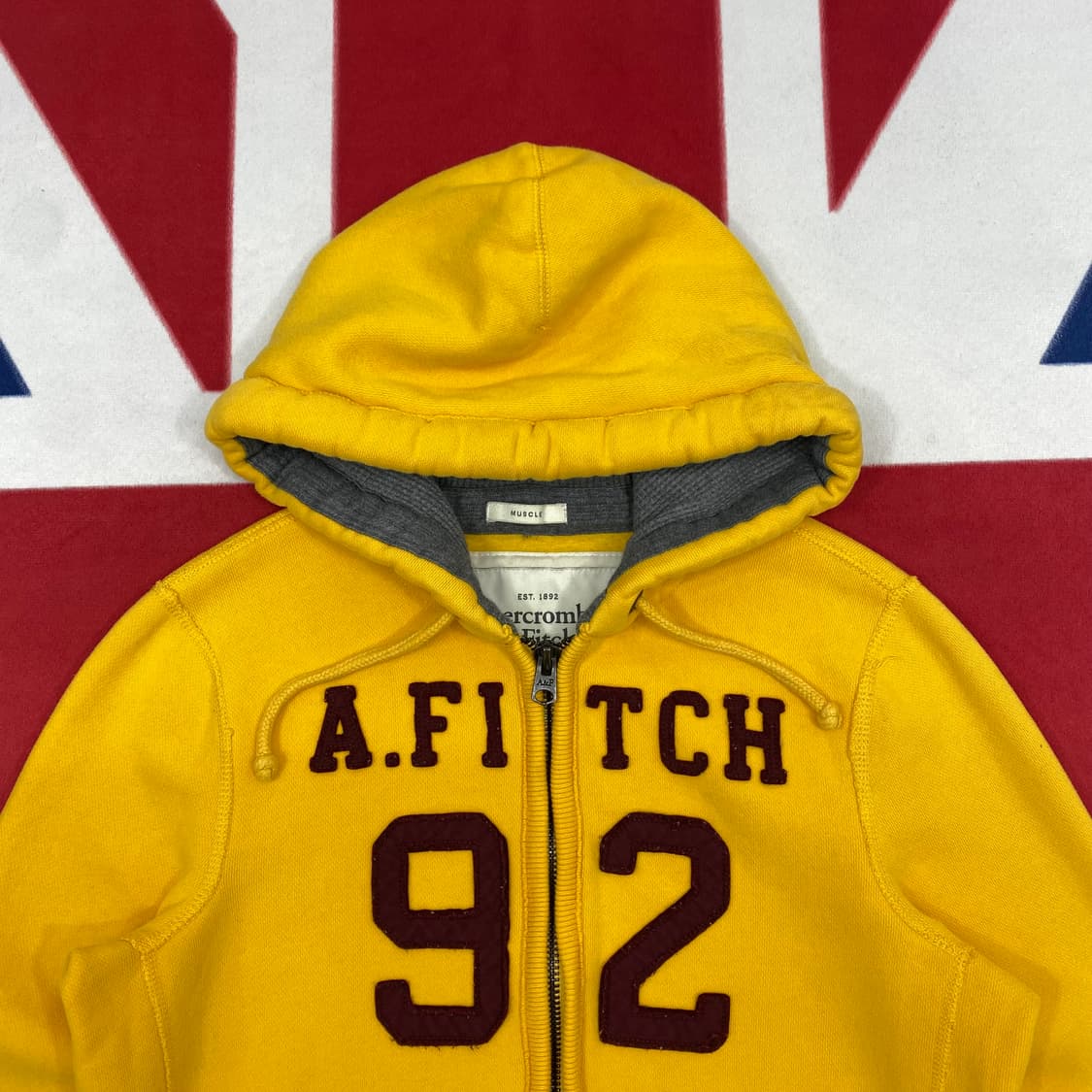 아베크롬비 후드집업 M 상품이미지3