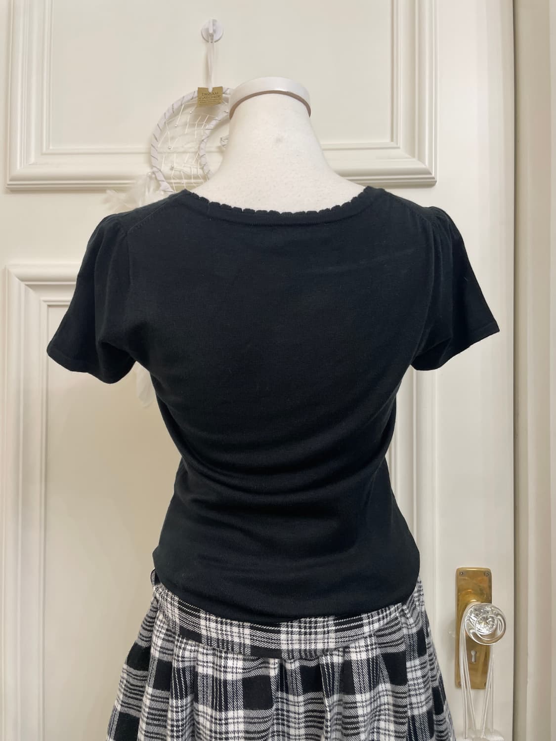black pearl point cardigan&basic square 상품이미지9