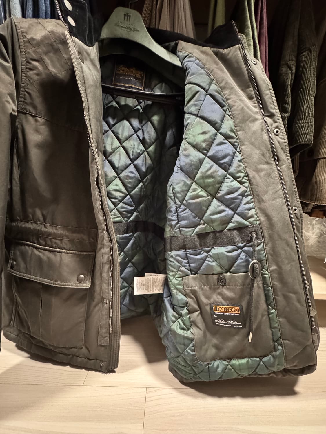 브룩스브라더스 워시드 헌팅 재킷M 상품이미지2