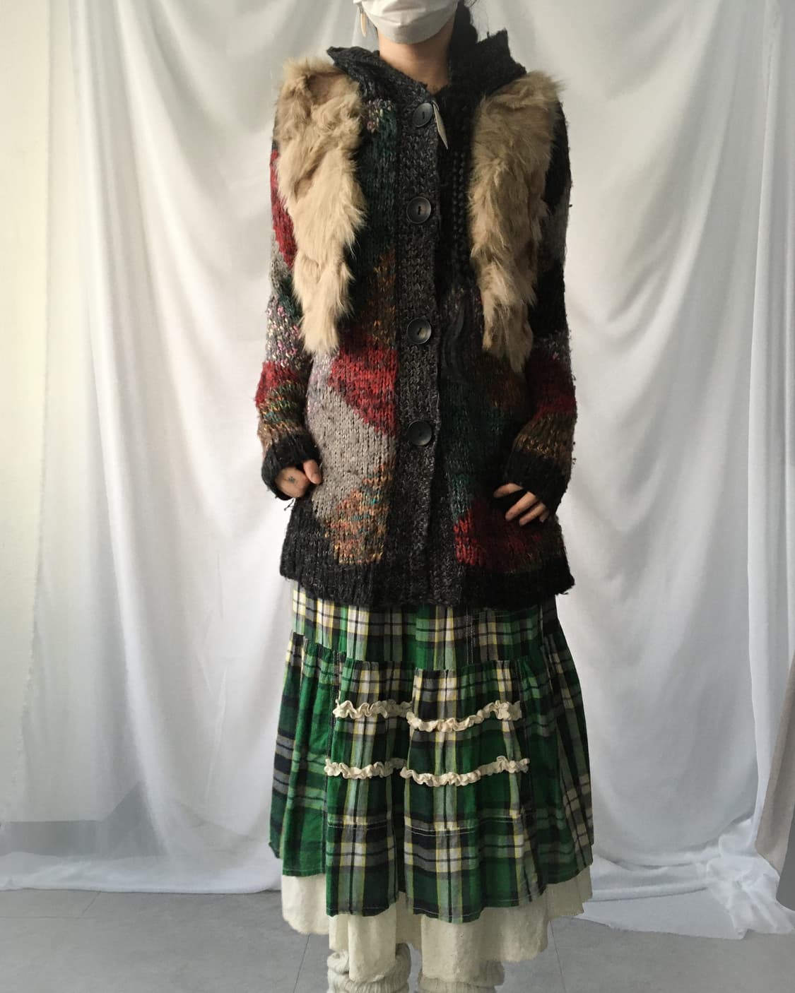 Fur vest 상품이미지4