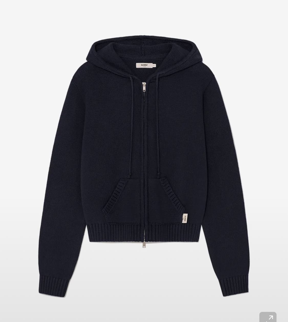 (구함) G CLASSIC KNIT ZIP UP (NAVY)  니트집업 상품이미지1