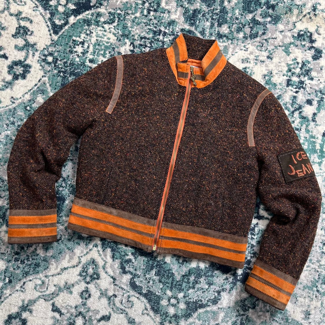 Iceberg embroidered italy 아이스버그 레트로 자켓xs 상품이미지1