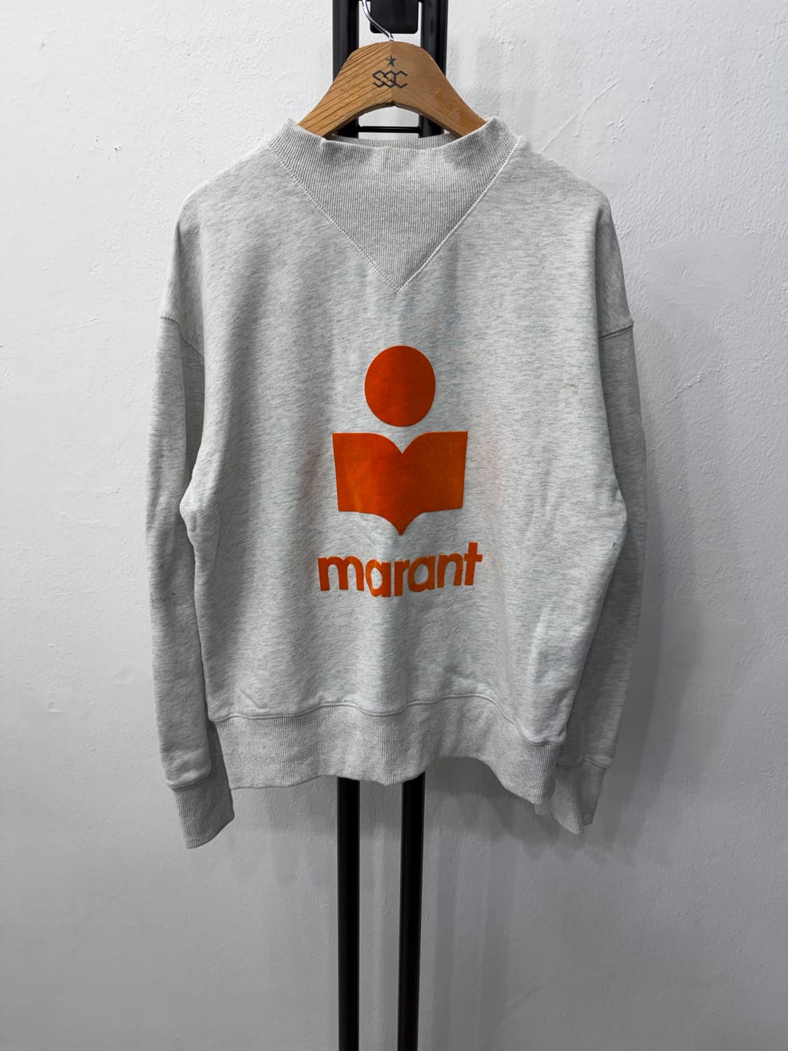 정품) 이자벨마랑 여성 모비 로고 맨투맨 스웻셔츠 34 상품이미지1