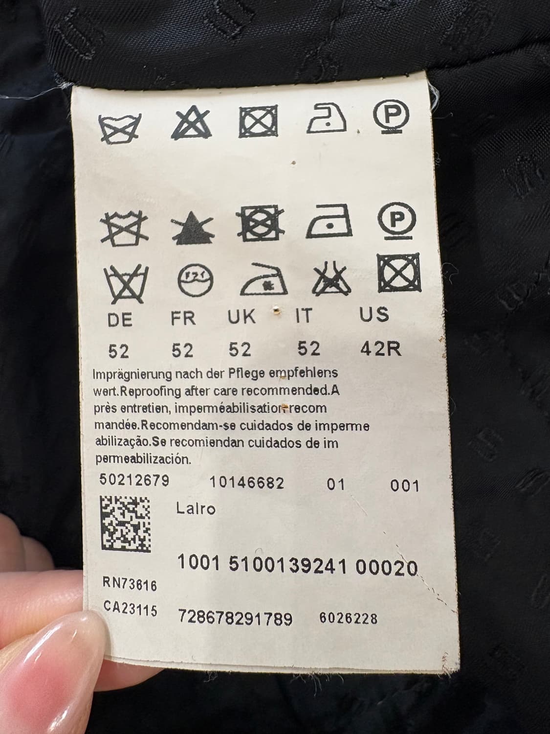 휴고 보스 셀렉션 유틸리티 필드자켓 상품이미지6