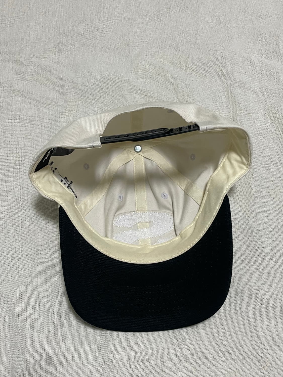 스투시 셔닐 S 로우 프로 캡 내추럴 색상 볼캡 상품이미지2