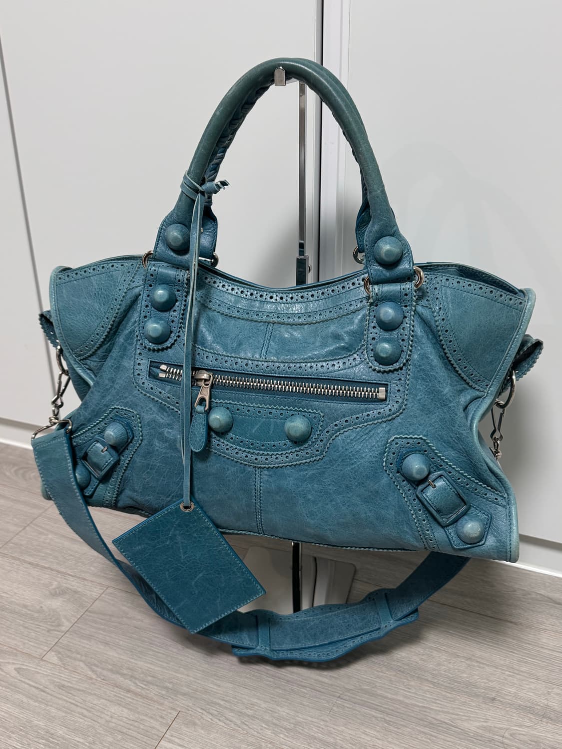 Balenciaga 발렌시아가 모터백 시티백 미디움 상태 A- 상품이미지2