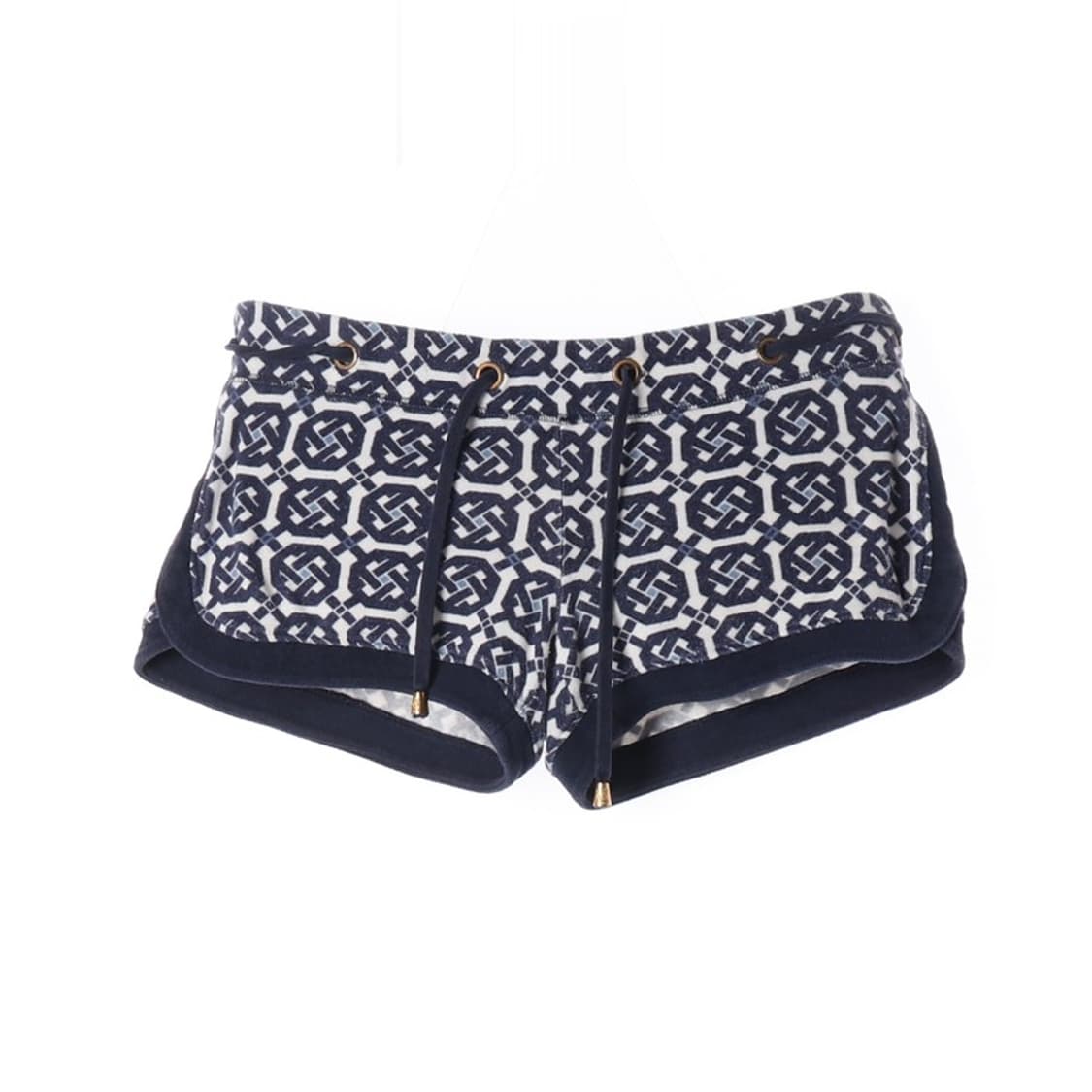 쥬시 꾸뛰르 지오메트릭 패턴 테리 쇼츠 S 상품이미지1