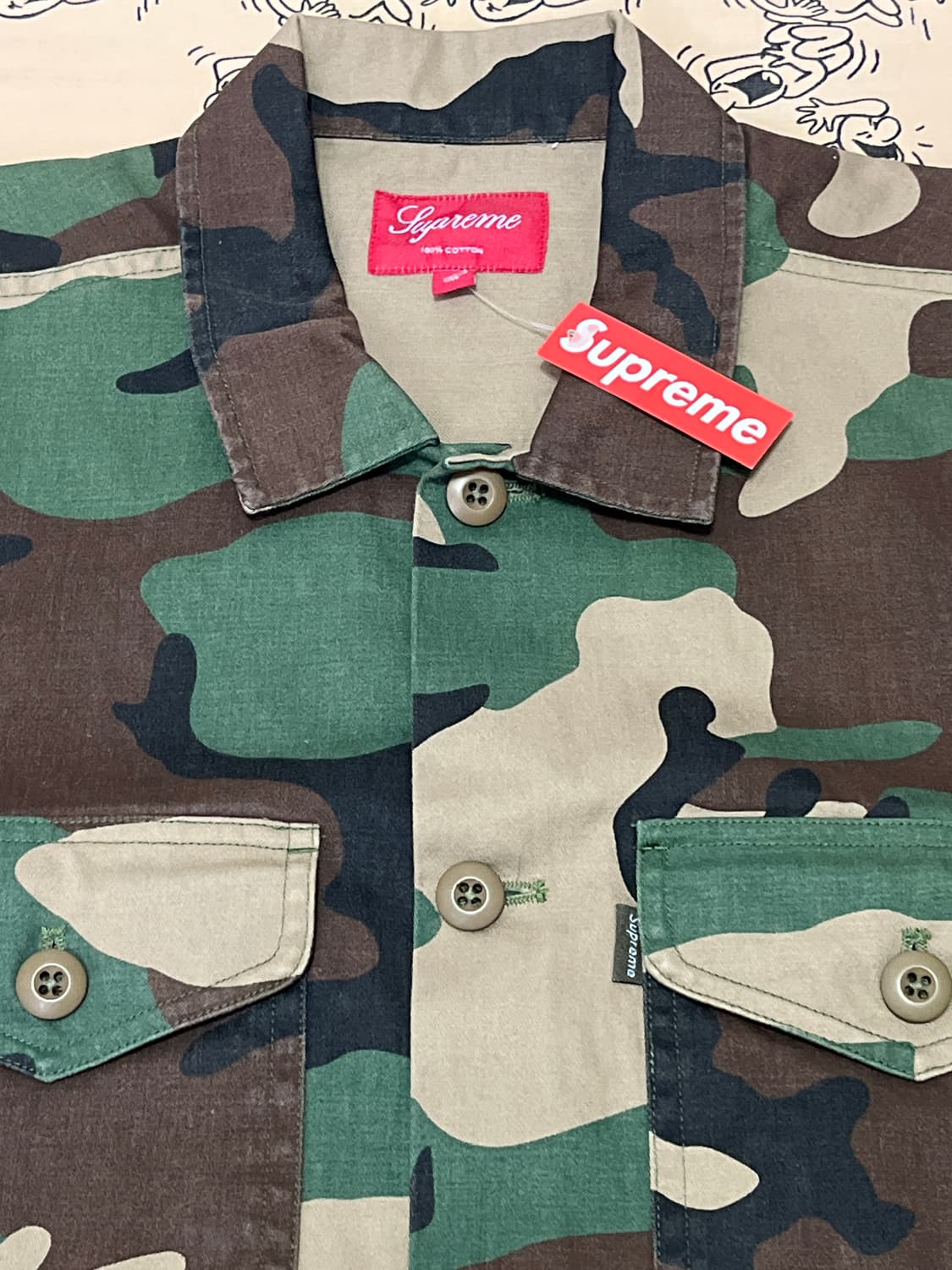 2013’s supreme Military Nam camo shirt 상품이미지3