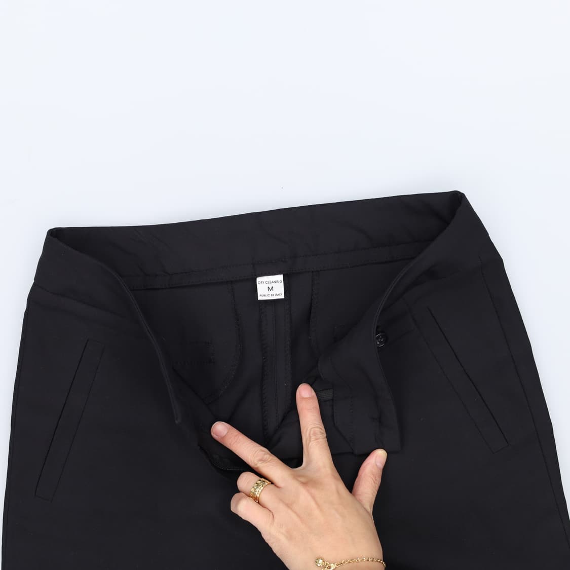 M 여성 삼각패치 슬랙스 0304H1 상품이미지5