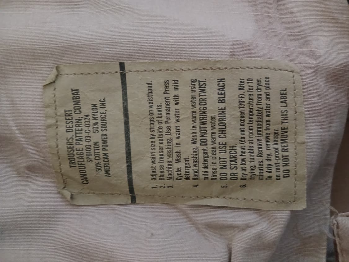 미군 밀리터리 카고 팬츠  상품이미지4