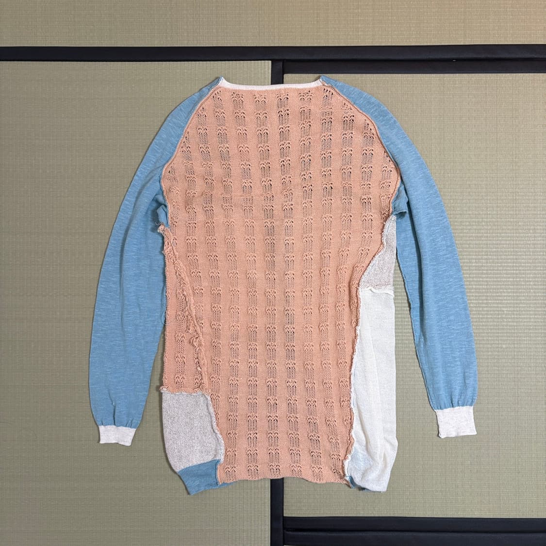네넷냐 패치워크 가디건 nenet 모리걸 상품이미지8