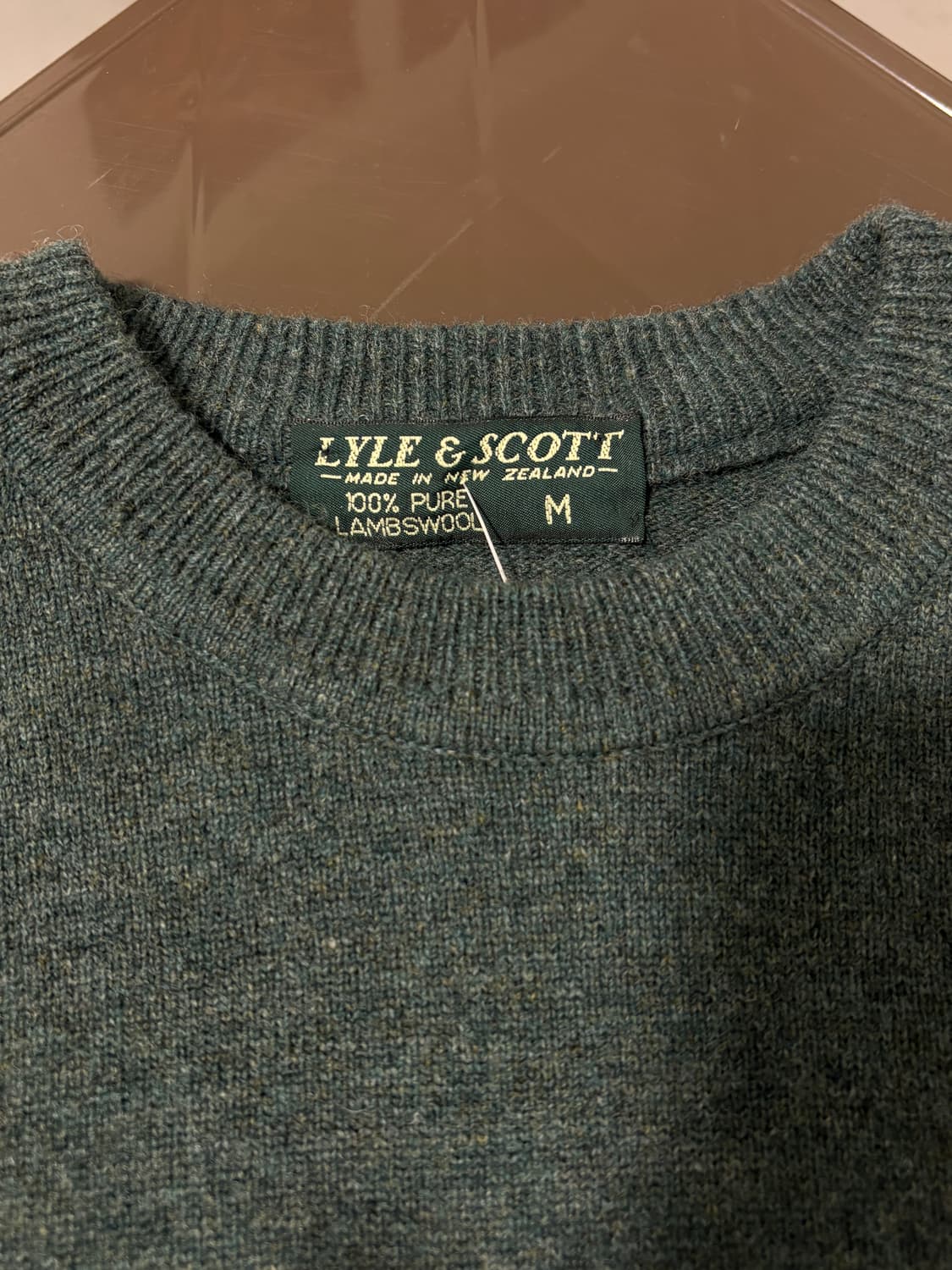 빈티지 램스울 니트 상품이미지7