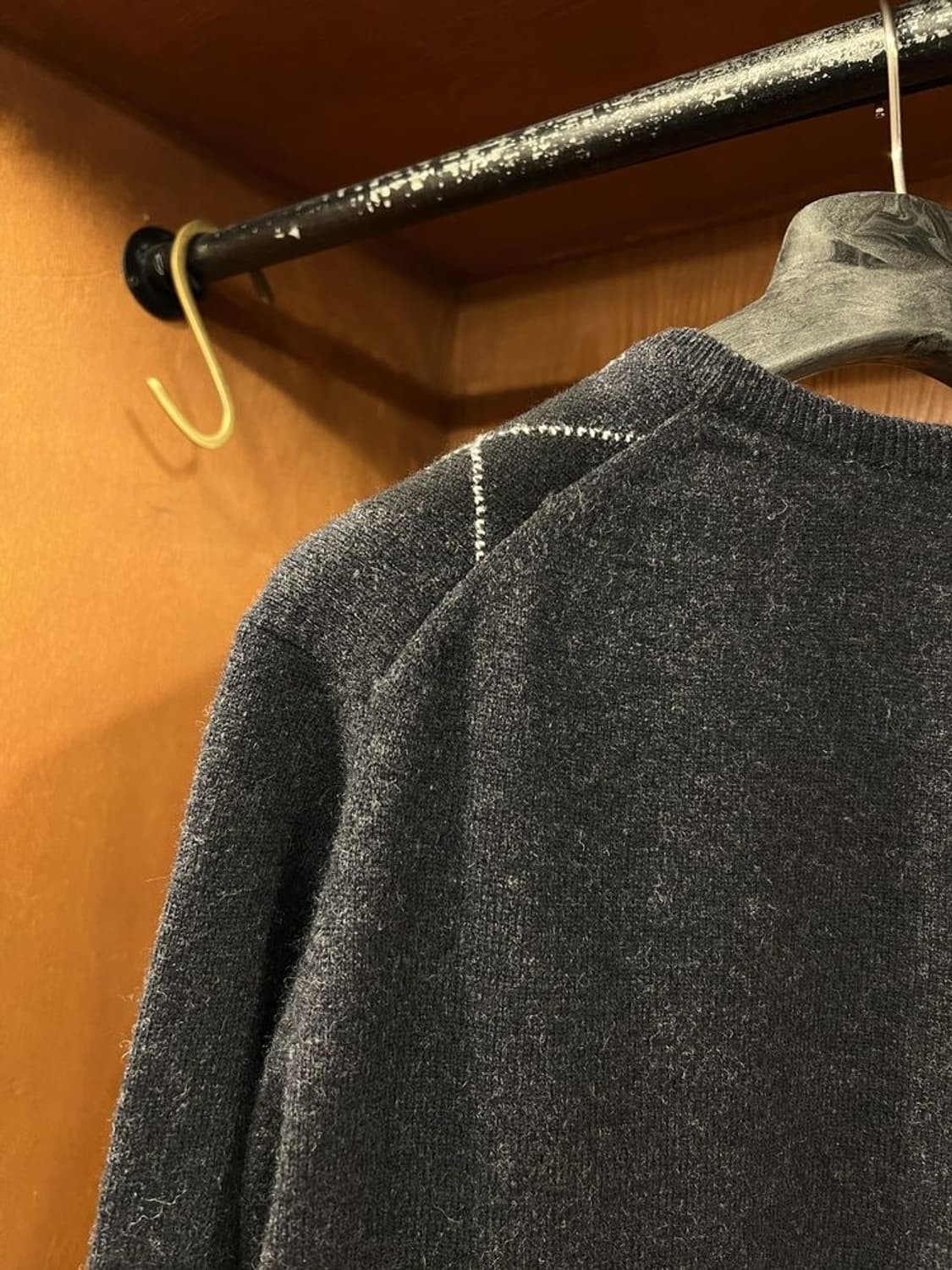 버버리 스코틀랜드 램스울 아가일 니트 상품이미지6