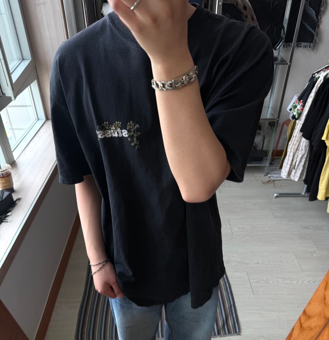 스투시 보케이 반팔 티셔츠 상품이미지2