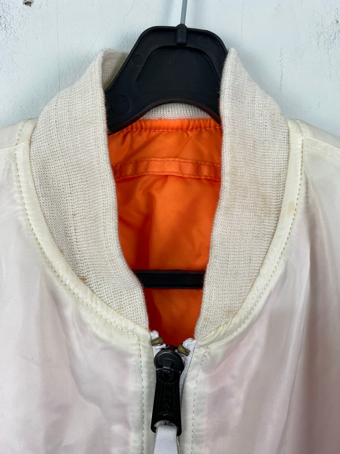 알파인더스트리 MA-1 플라이트 자켓 화이트 S 상품이미지4