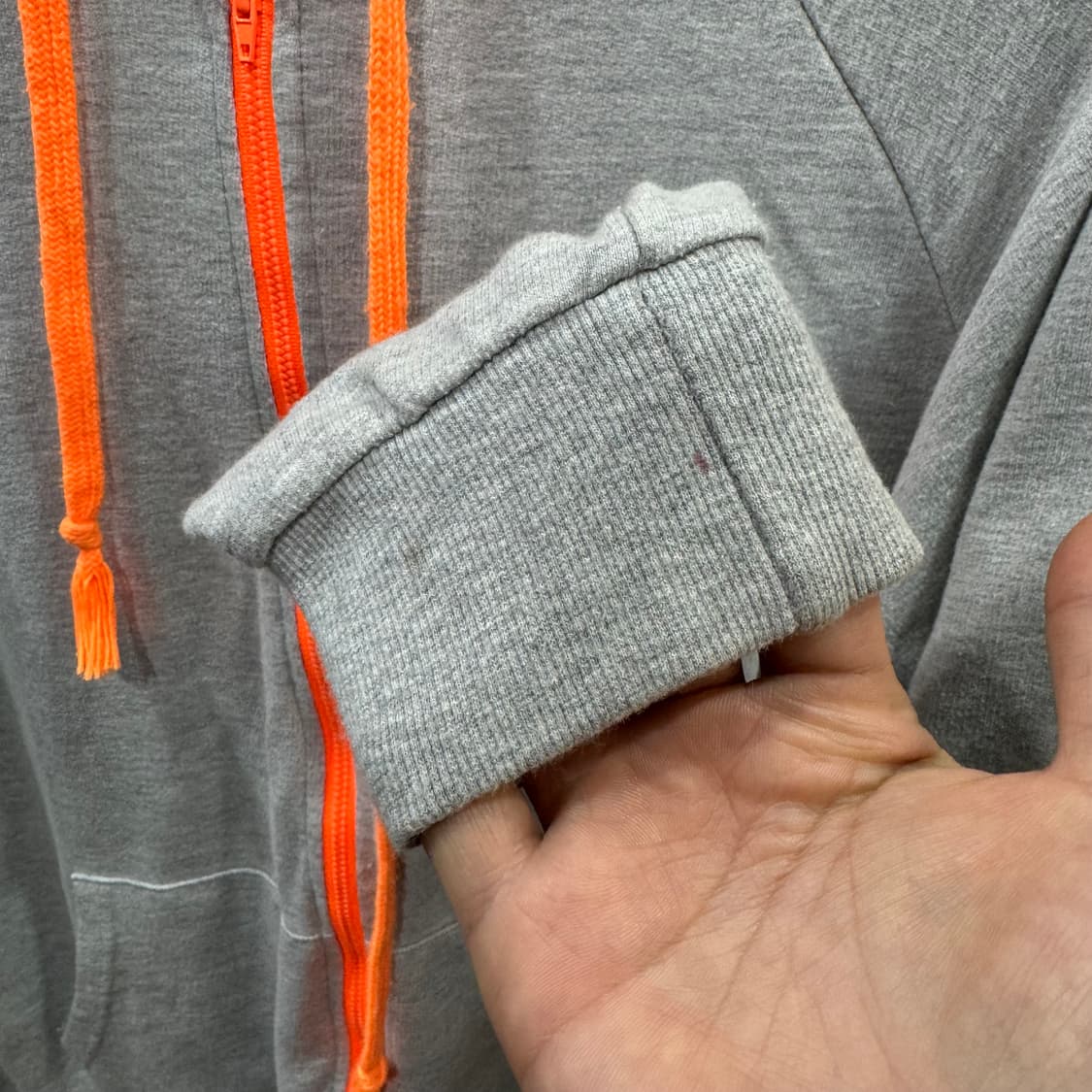 랭글러 그레이 후드 집업 (S)  상품이미지5