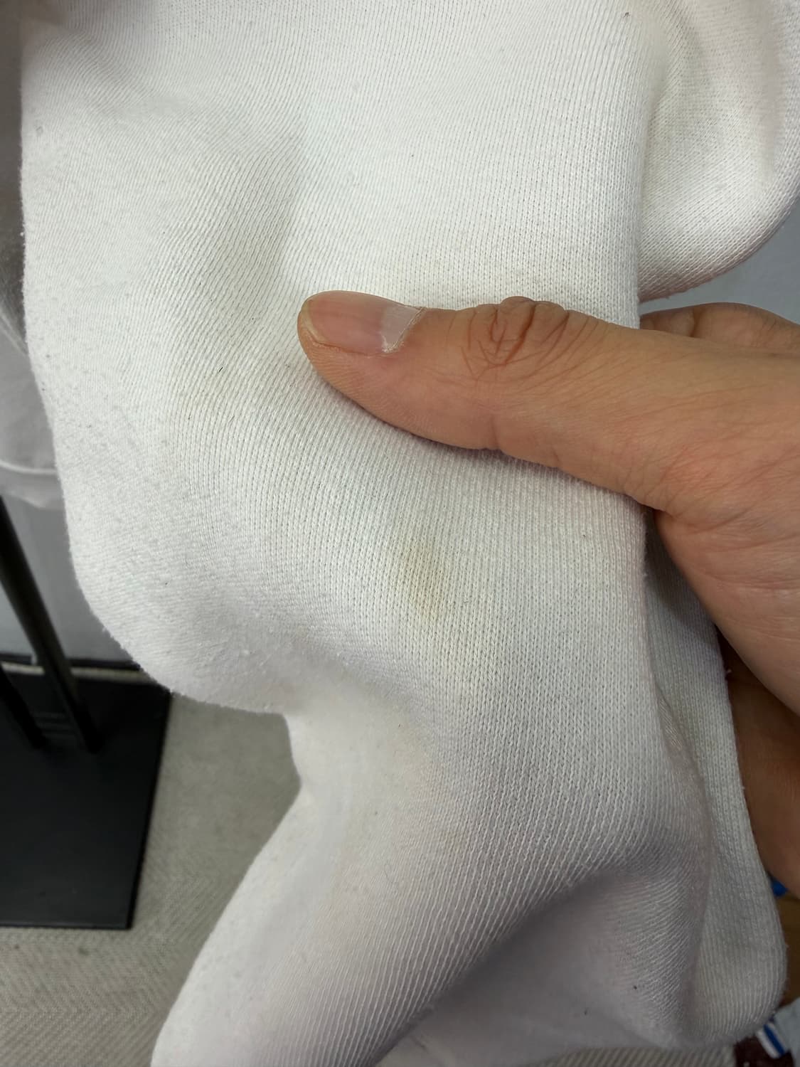 정품) 앙팡리쉬 데프리메 여성 흰색 맨투맨 S 상품이미지6