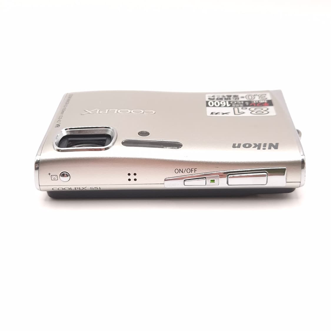 🤍 니콘 쿨픽스 S51 실버 ✨
🤍 슬림한 디자인 + 니콘 색감 상품이미지8