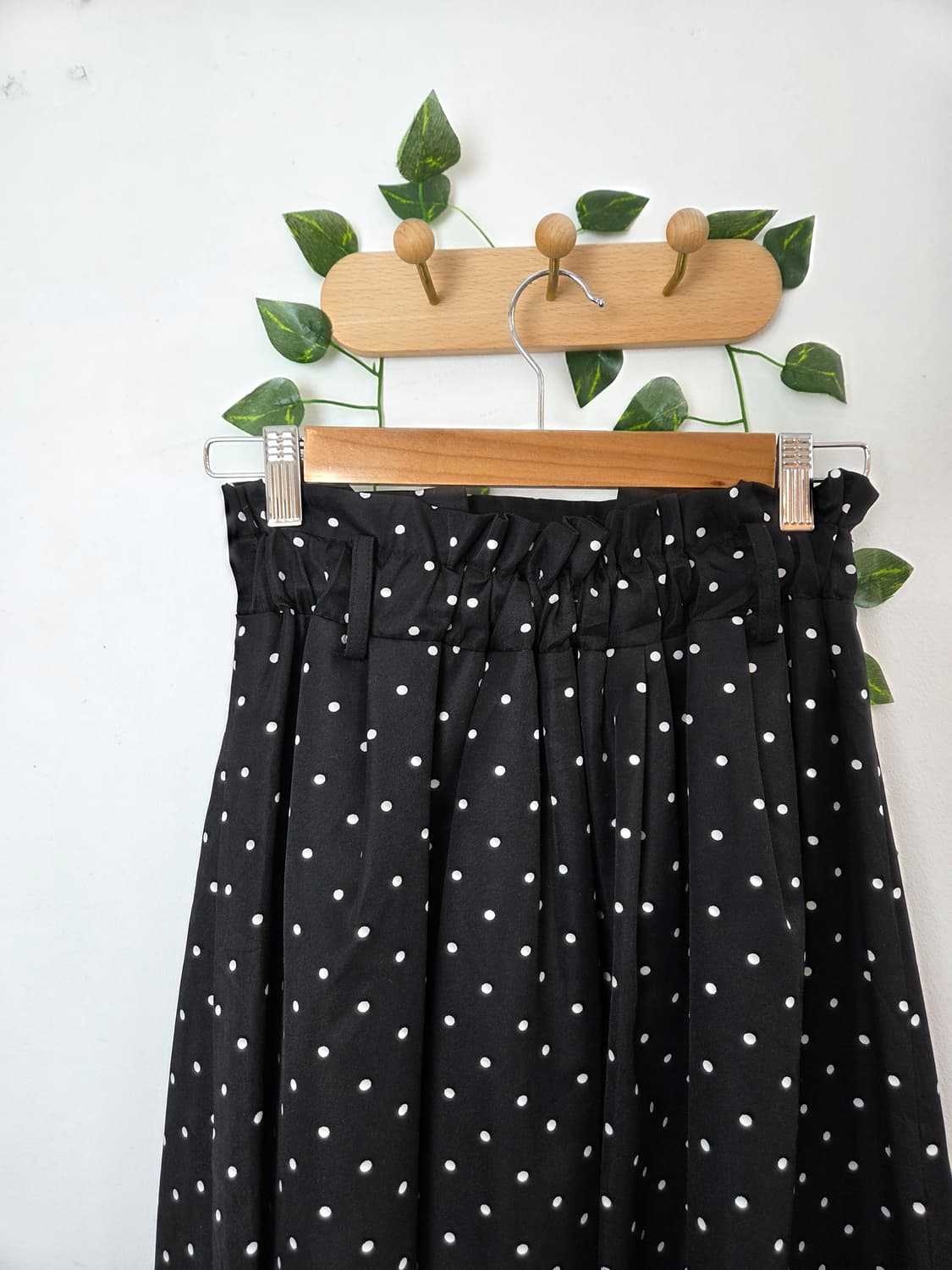 도트 미디 스커트 상품이미지5