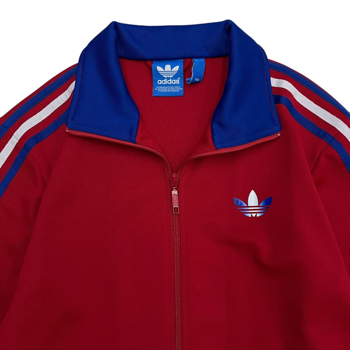 아디다스 블루라인 레드 트랙탑 100 상품이미지5