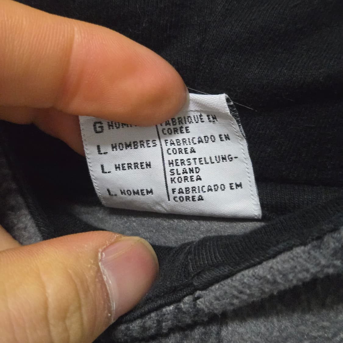 컬럼비아 체크 플리스 후드티 / 남성 후드티/ 남자 후리스  상품이미지4