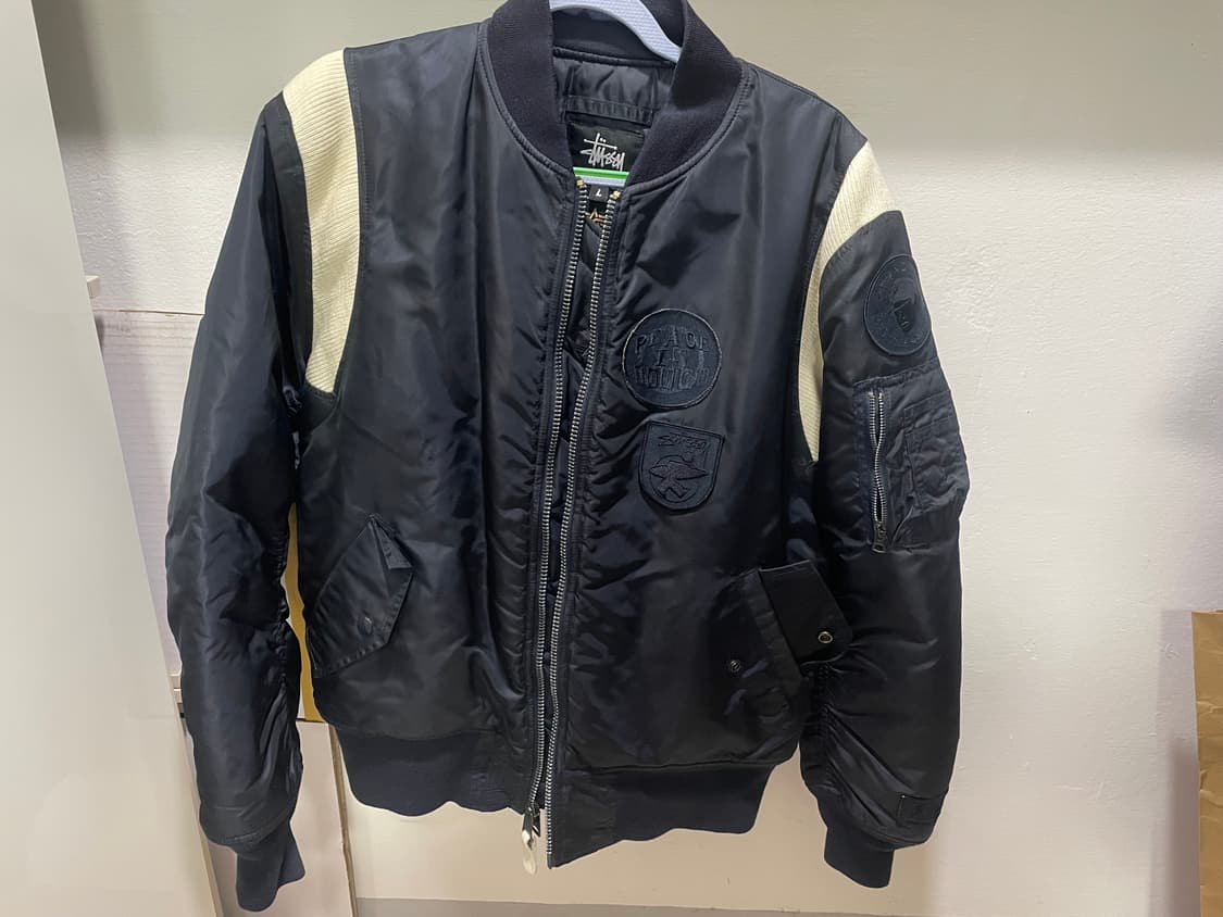 스투시X프라그먼트X알파인더스트리 25주년 ma1 상품이미지1