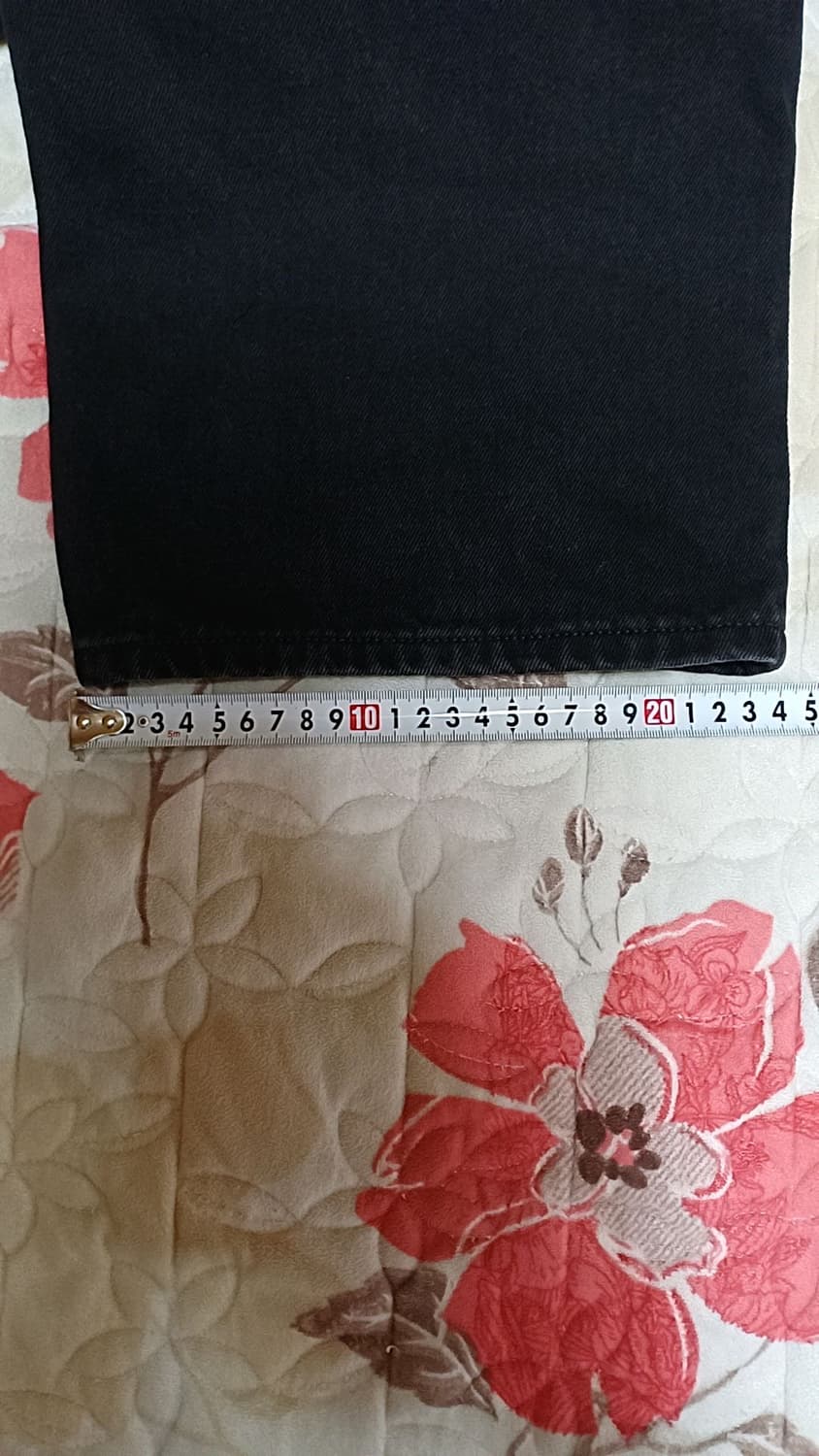 무신사 워시드블랙진 실측39인치 기장108 상품이미지8