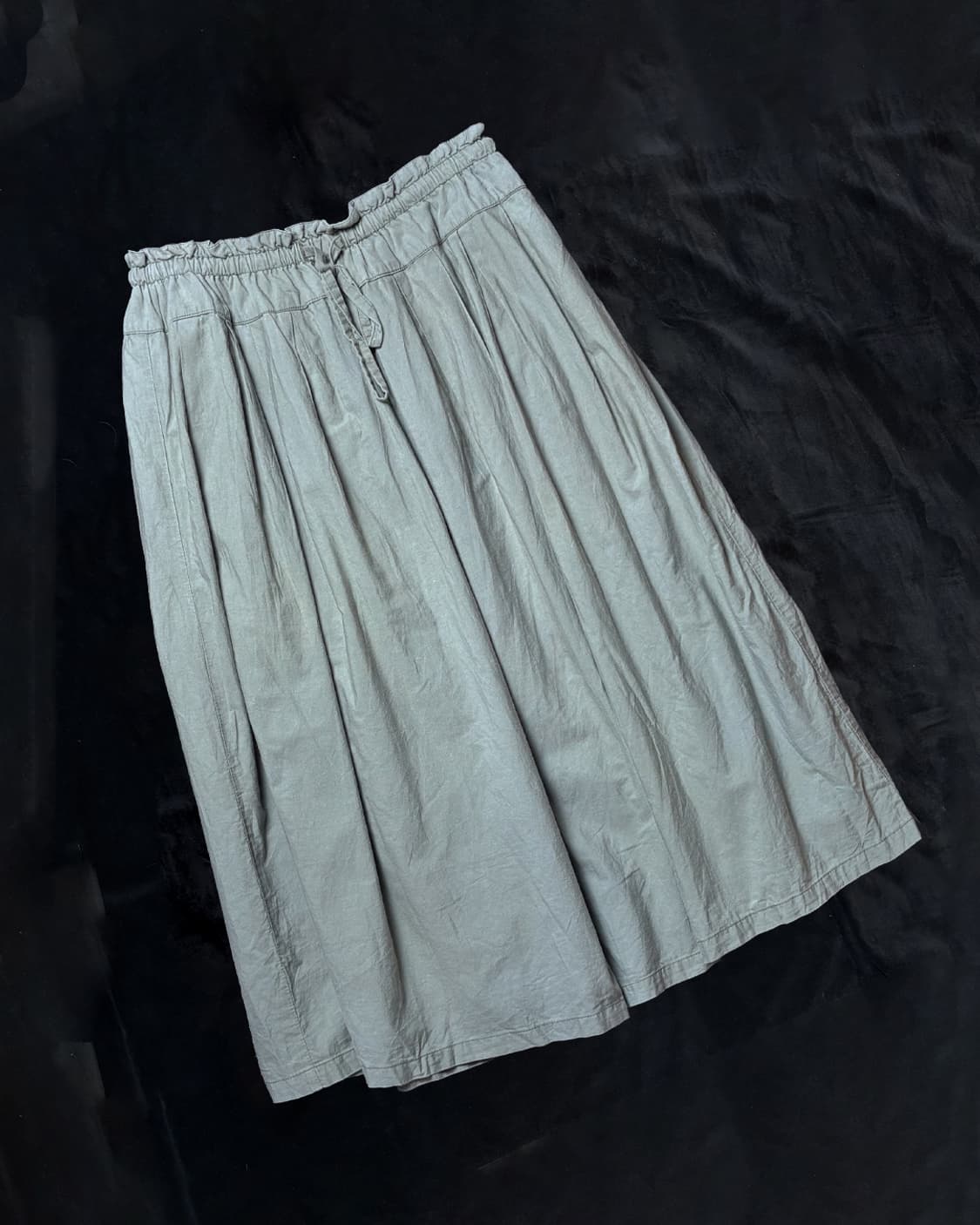 일본빈티지 YARRA  카키 롱스커트 상품이미지1