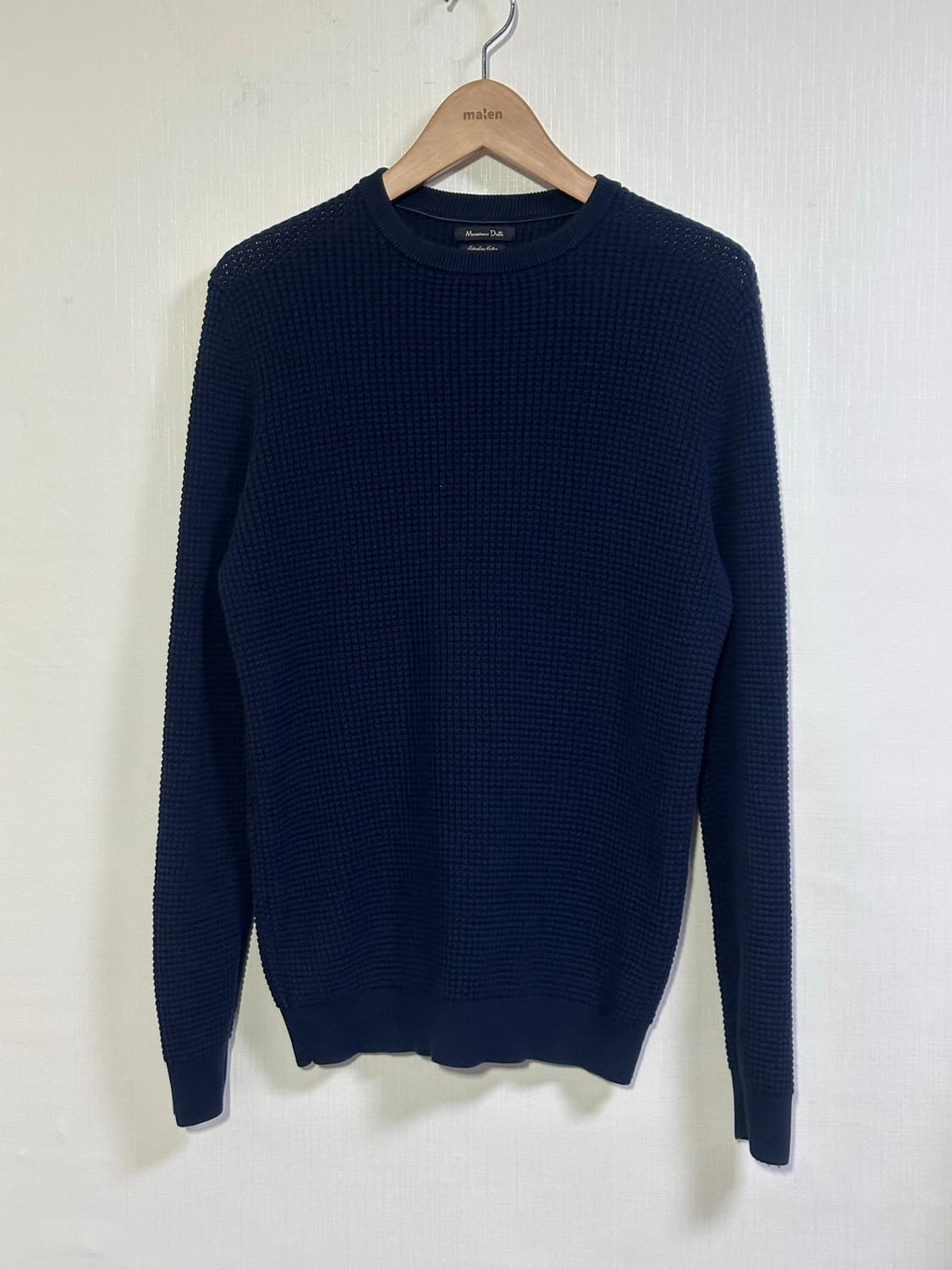 마시모두띠 니트 M/100/네이비 상품이미지2